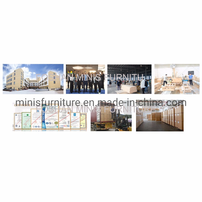 (MN-SF84) Chinese Foshan Modern Home Living Room Furniture Black Leather U Shape Sofa