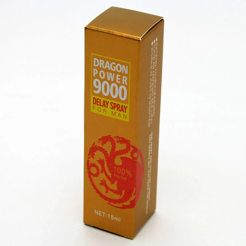 Dragon Power 9000 Pure Herbal Formula Delay Spray tiempo prolongado Sexo Spray para hombres