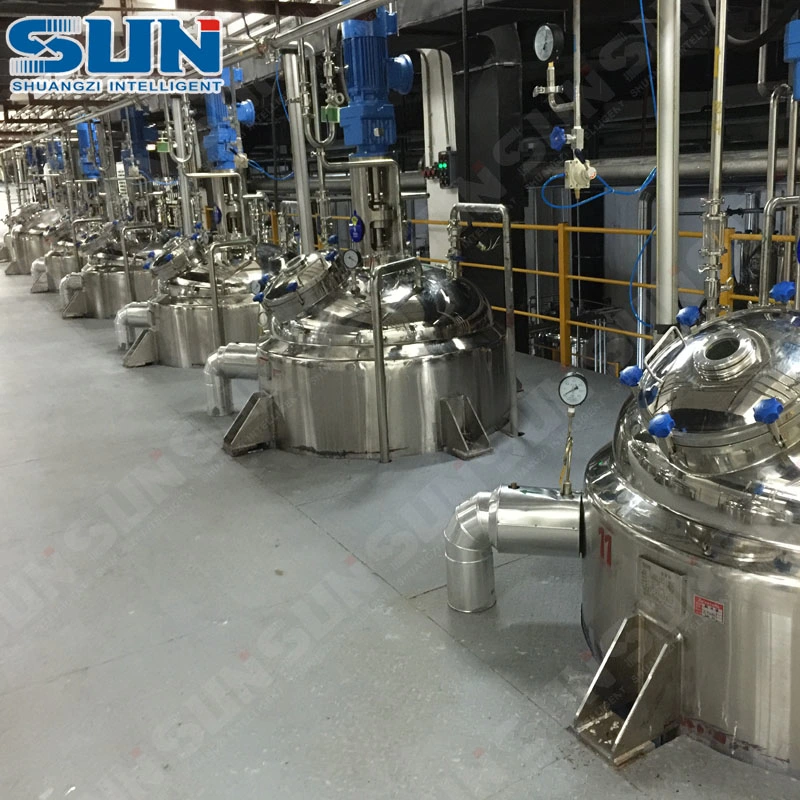 ASME Stainless Steel Jacketed Reactor for Mixing & Stirring