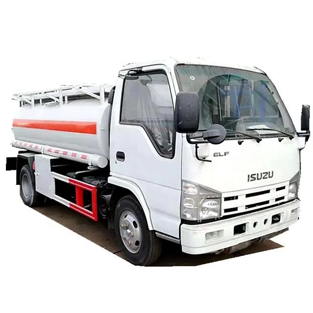 El japonés Isuzu 5000litros 5000L 5ton camión cisterna de repostaje