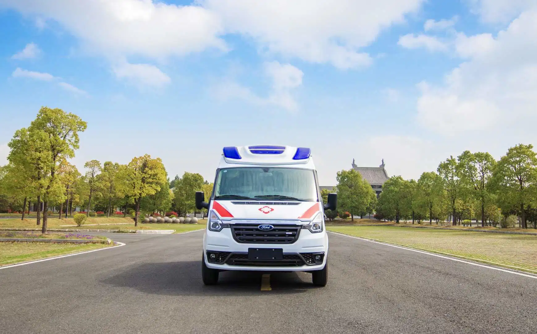 Mercedes Benz Jmc Ford de transfert du patient du moniteur d'ambulance Ward-Type ICU Medical voiture véhicule ambulance médicale