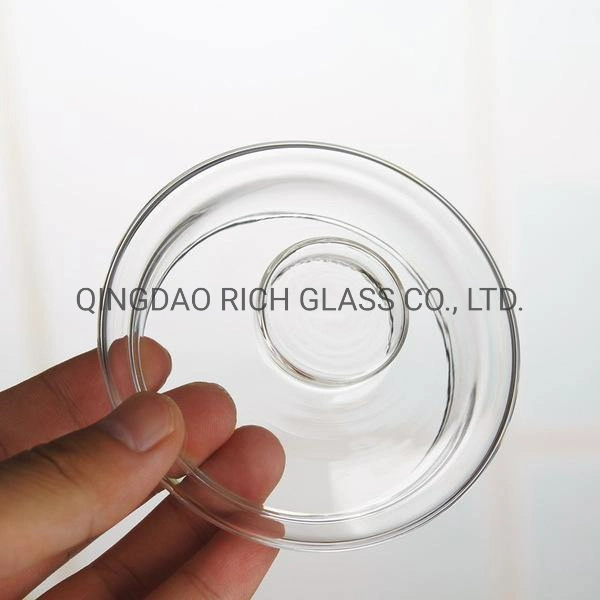 Personnalisez le verre borosilicaté à polissage arrondi à épaisseur optique fine