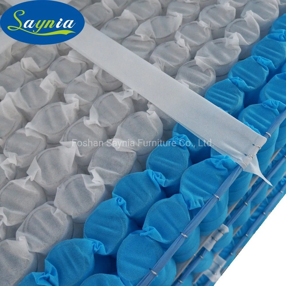 Mattress Spring Manufacturer Reinforced Sides Pocket Spring Carbon Steel Wire Material Mattress Pocket Spring