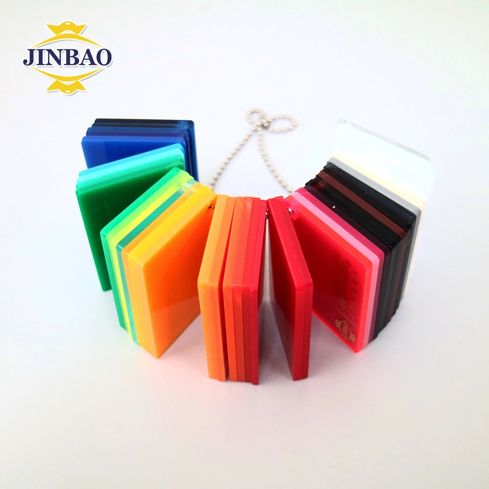 Jinbao Opaque Perspex 2FT X 2FT Acrylic Sheet Clear Acrylico Writing Boards with Feet Translucent PMMA Wall Panel