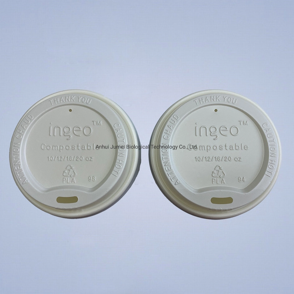 Manufacturer Biodegradable Paper Hot Cup Lid Compostable Cpla Cup Lids