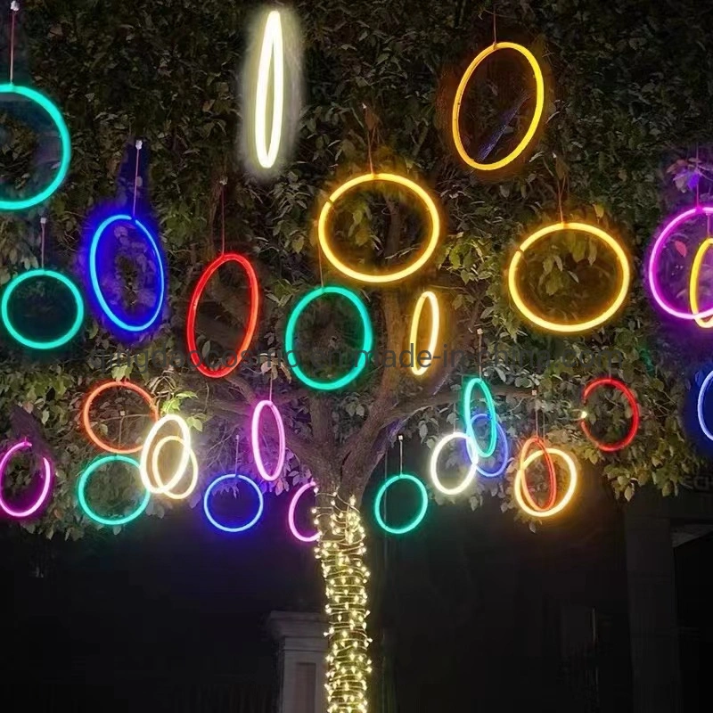 Caso parte de ornamento IP65 Resistente al agua de las luces LED de iluminación exterior Pre Artificial árboles de Navidad Blanco/árbol de diente de león/Cerezo a la venta