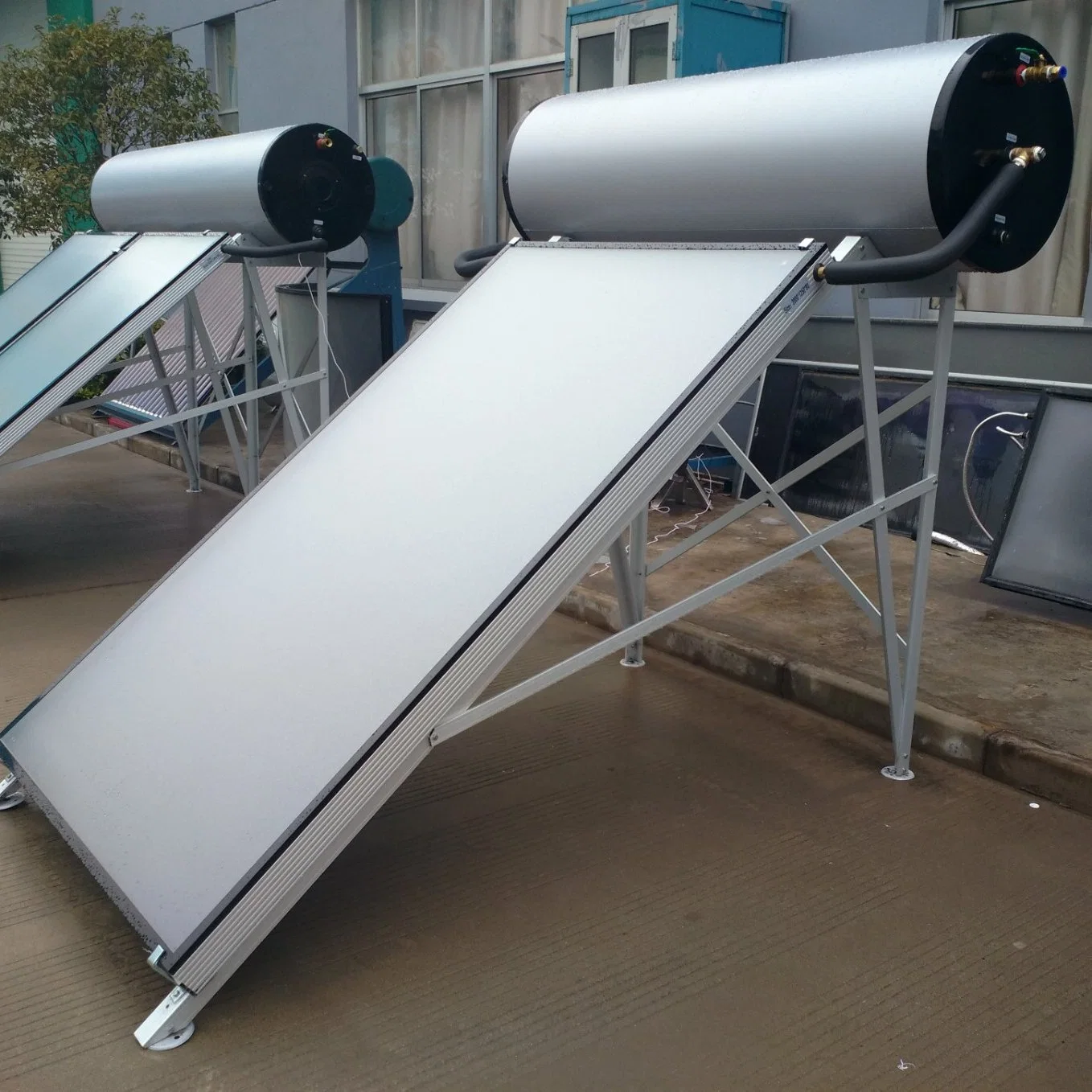 300L Druck Open Loop Flat Panel Solar Water Heater