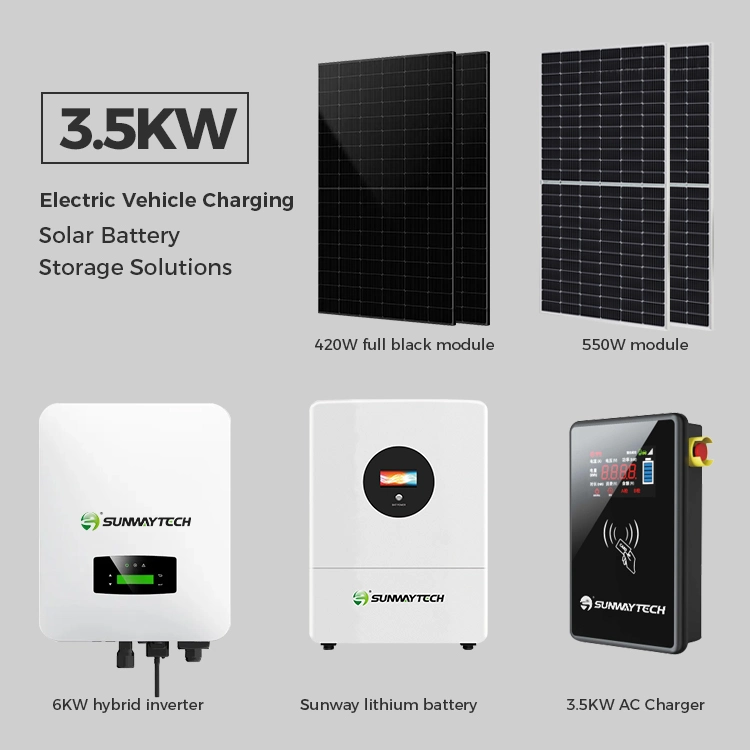 Growatt DC Ec Charger 3.5kw 3500W 40kVA on Board CCS2 Level 3 Wall Mount EV Car Chargers 230V AC