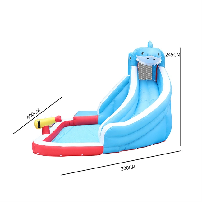 Commercial Bouncy Castle House Obstacle Slide Castle African Safari Inflatable Playground