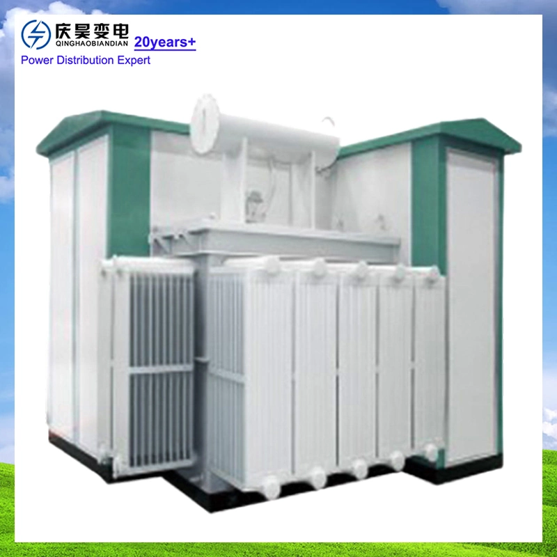 6-38.5kv 100kVA-6300kVA Step up Solar Wind Power Oil Immersed Transmission Distribution Complete Transformer Compact Substation Price