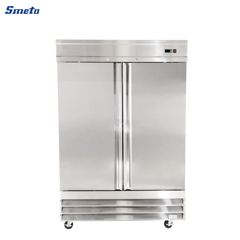 Commercial Electric Portable Upright Deep Solid Door Reach-in Refrigerator Price