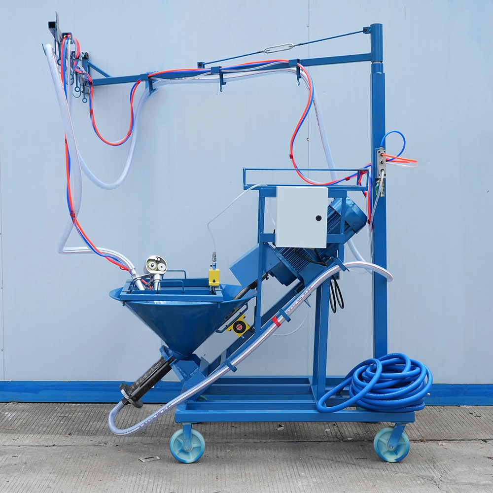 Grc Mortar Spraying Construction Engineering Cement River Embankment Guardrail Emulsion Paint Spraying Machine