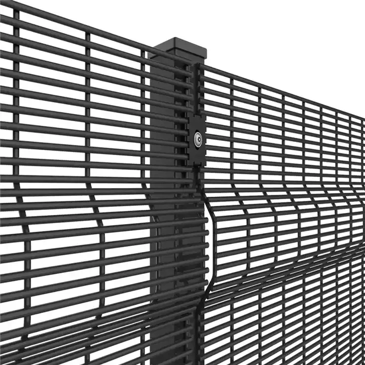 High Voltage Electric Manufacturers Iron 358 Security Fence Prison Mesh 358 Fence Hot Dipped Galvanized 358 Anti Climb Fence