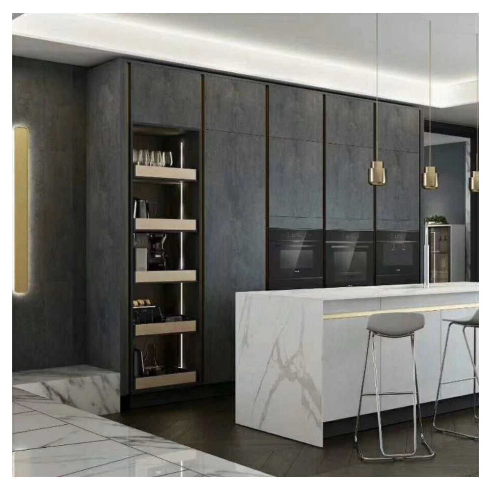 Prima Wholesale/Supplier Wooden Home Furniture Hot Sale Modern Customized Door Multiple Color UV Finish Kitchen Cabinets From Factory Directly