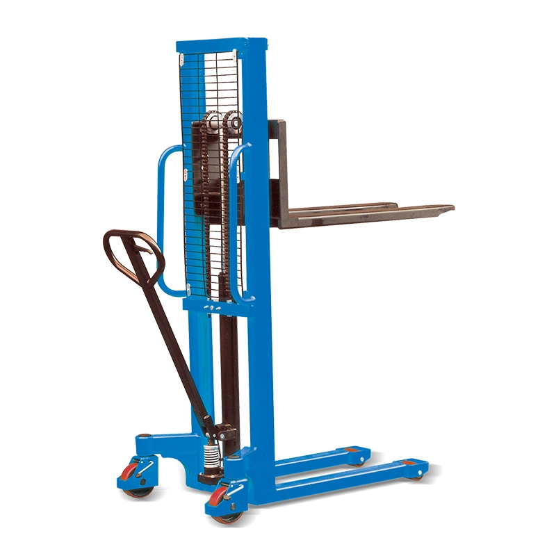 Straddle Hand Pallet Stacker Manual Forklift