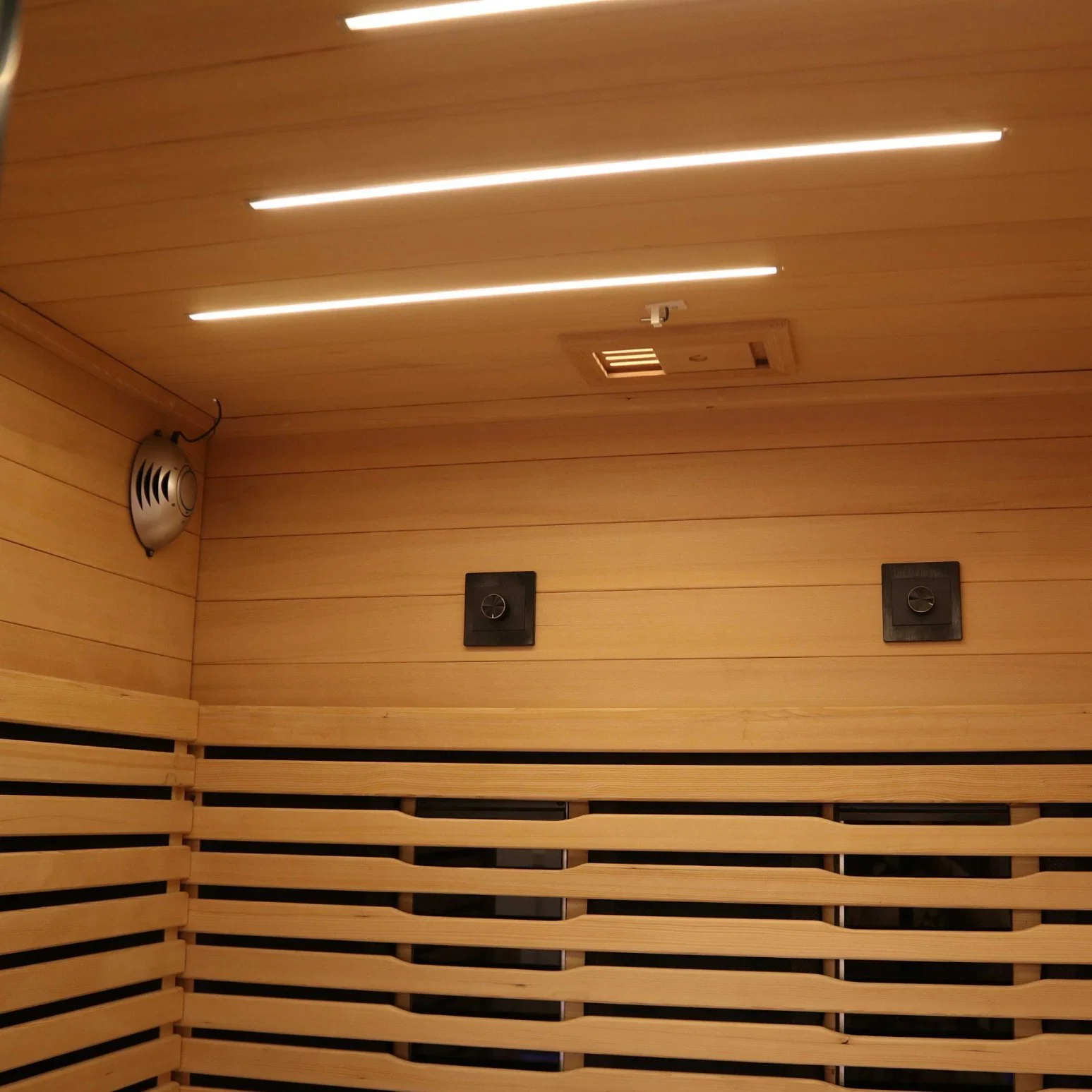 V Health New Design Infrared Hemlock Sauna Room