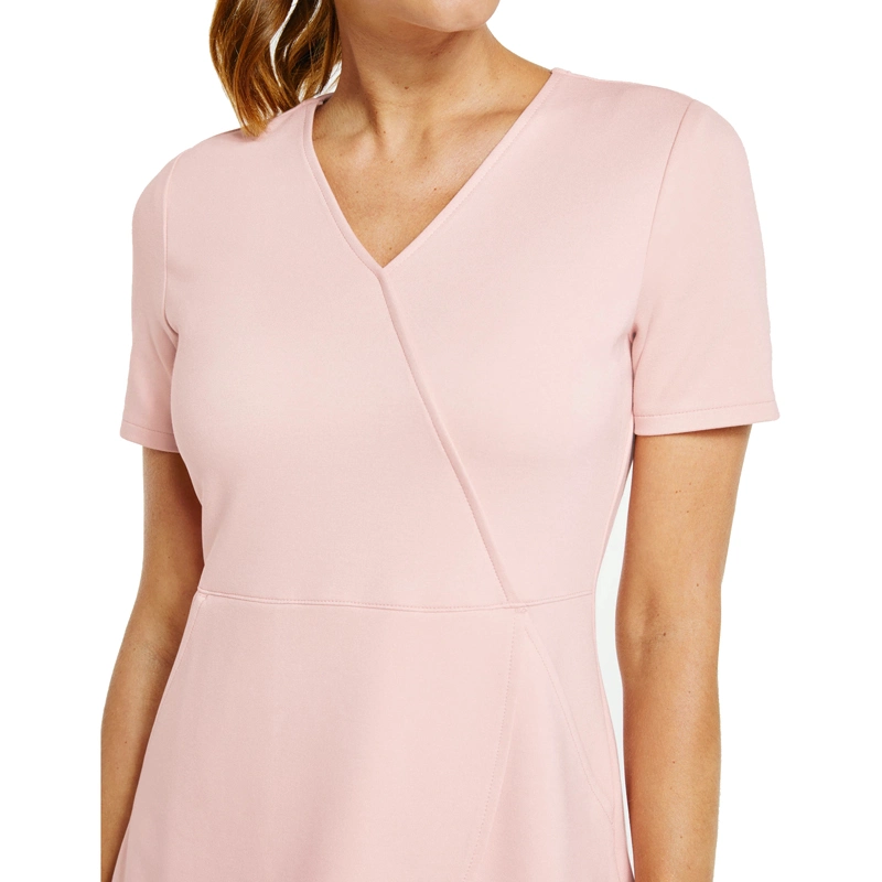 Ensemble de blouse médicale pour infirmière avec haut en V pour femme OEM