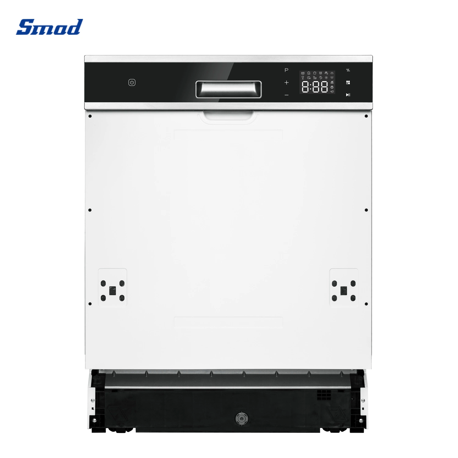 220V 60Hz Automatic Semi Built in 12 / 14 Place Settings Dishwasher Machine