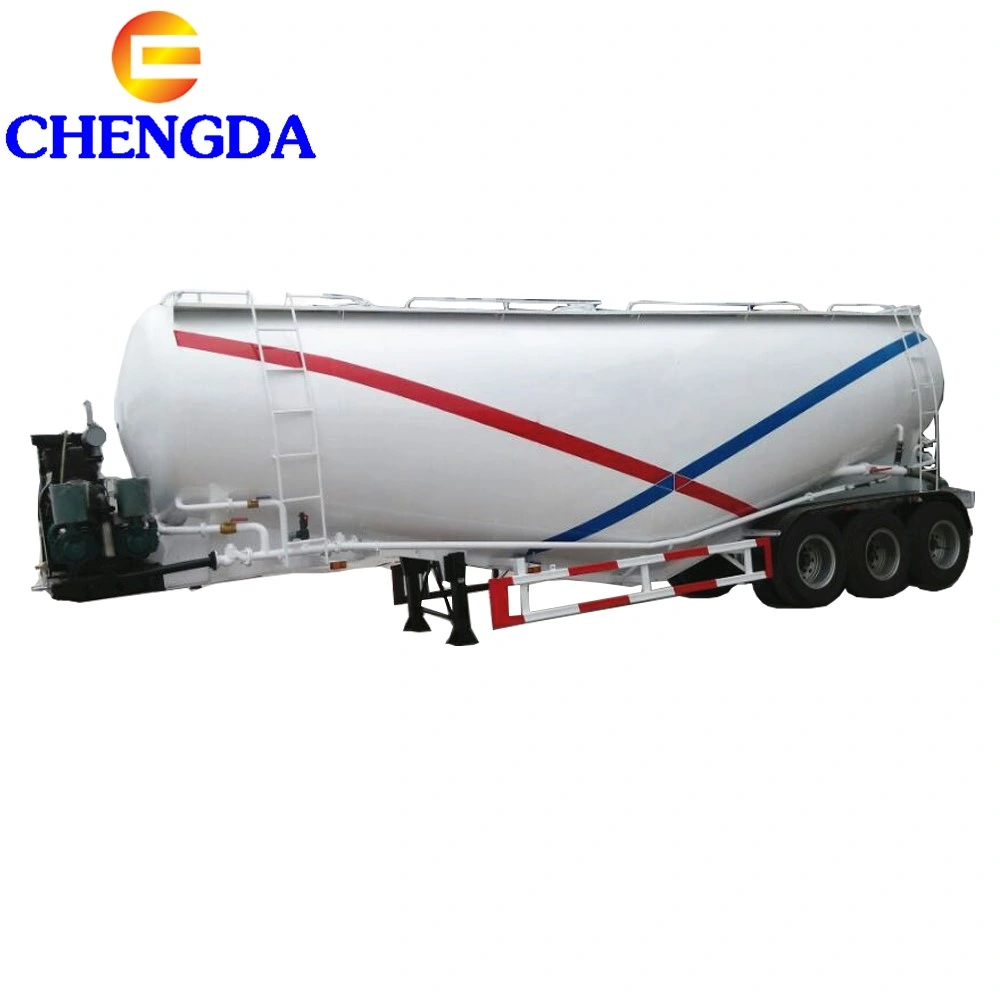 10 M3/Min Air Compressor 36 Cbm Bulk Cement Tank