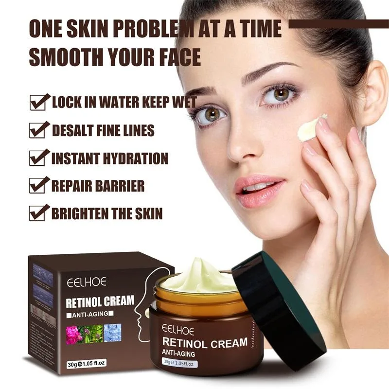 Remove Wrinkles Good Molecules Retinol Whitening Night Cream for Face