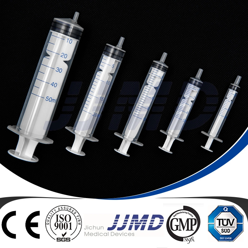 3 Parts Luer Slip Excentric Hospital Syringes Medical Supplies Made in China