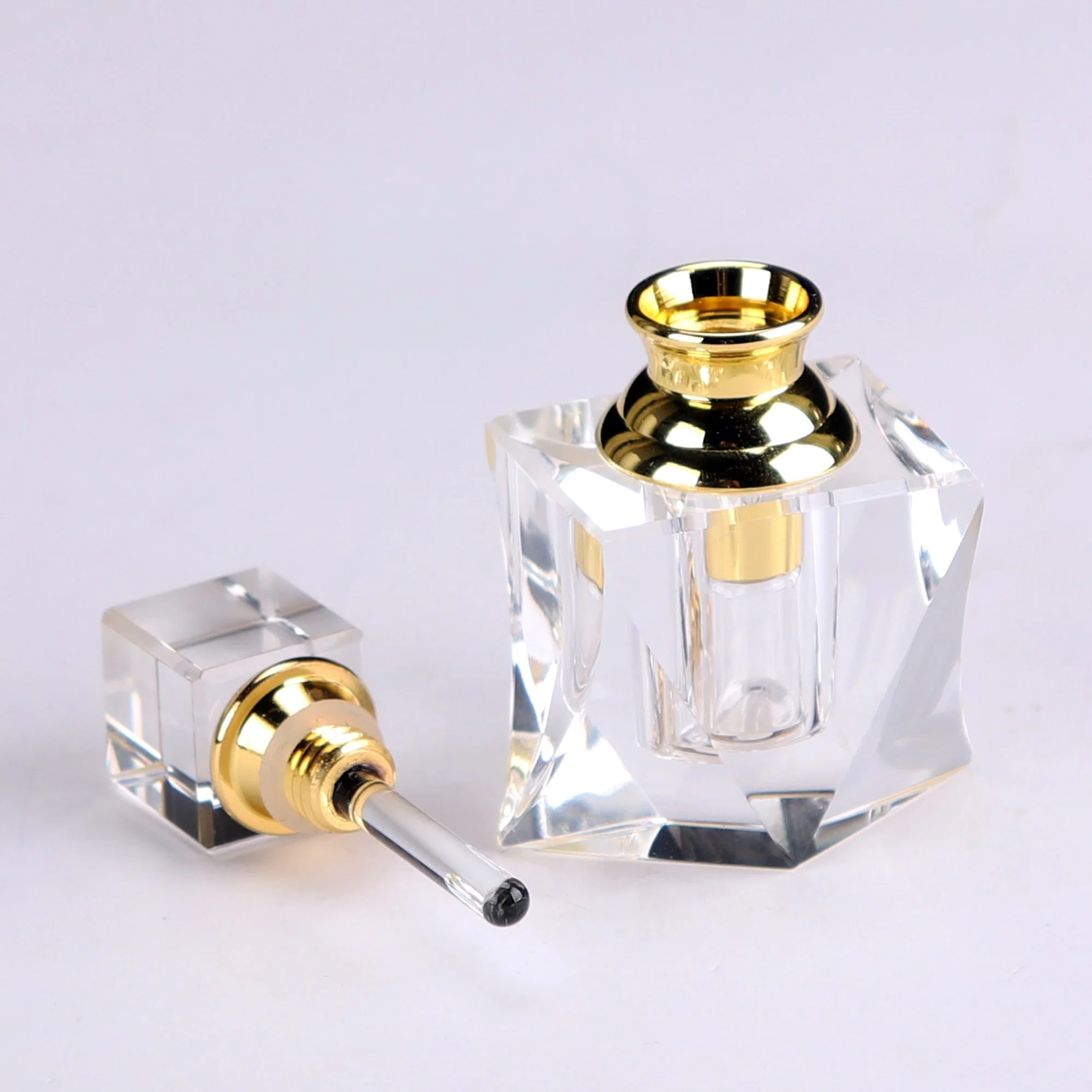 Antique Cosmetic Bottle for Wedding Favors Crystal Perfume Bottle