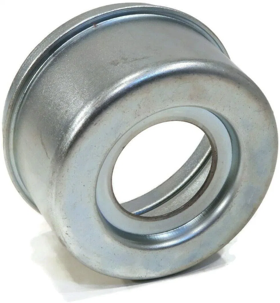 Metal Grease Cap, 1.98" Diameter, with Rubber Insert, 1.25" Diameter for Axles