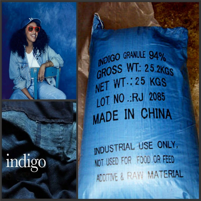 Indigo Blue Vat Dye for Denims