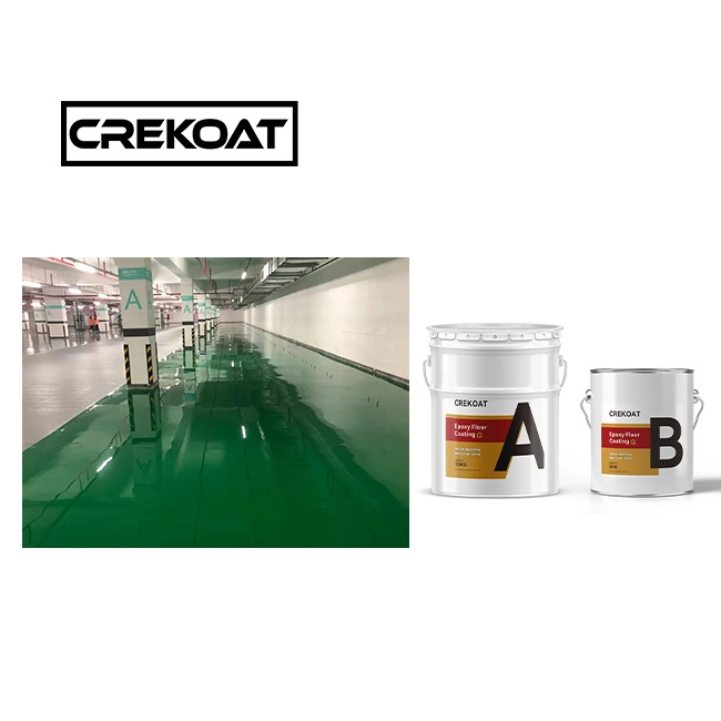 Suave High Solids Solvent sin costuras Industrial Epoxy Suelo de pintura Imprimación Revestimiento epoxi para acero