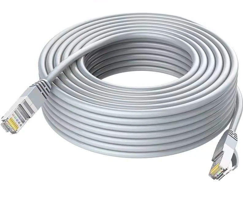 Uso de ordenador de alta calidad en interiores 1m 2m 3m 5m 1m-50m Cat6a cable de conexión de cable Ethernet de cable de cable de red LAN FTP