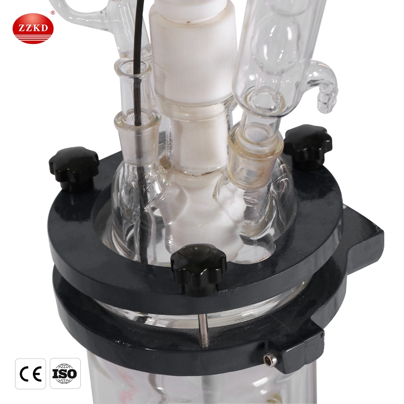 Mini Laboratory Double-Layer Jacketed Glass Batch Reactor