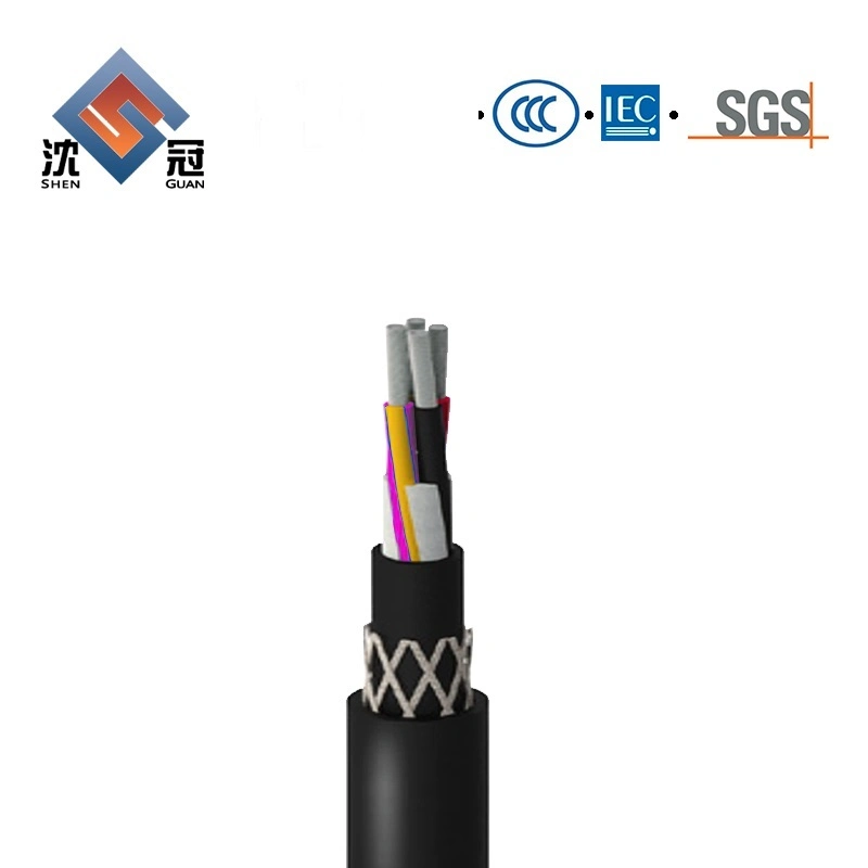 Shenguan Mcp 0.66/1.14kv, Conductor de cobre estañado Pcg CPE blindado de goma Precio al por mayor de alta calidad resistente al calor de la minería del carbón de soldadura/Cable de goma