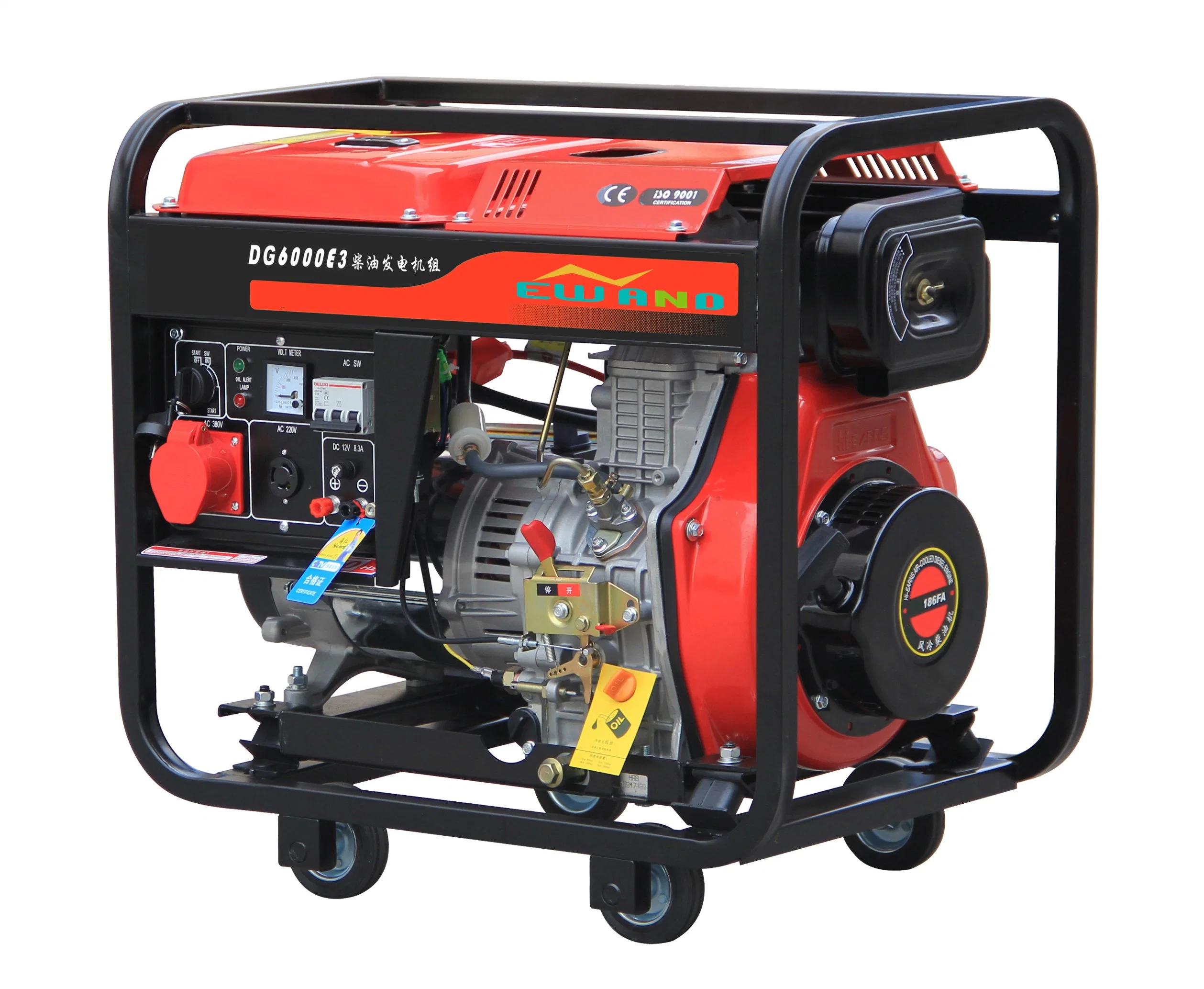 Natural Gas Manual Generating 11kw Perfect Diesel Generator Set