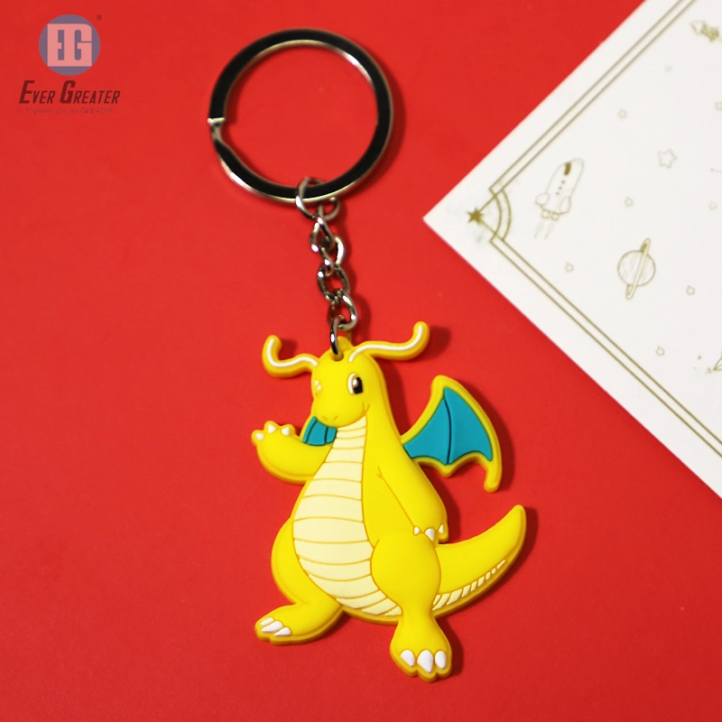 Dragon Keychain Squishy Plastic Keychain