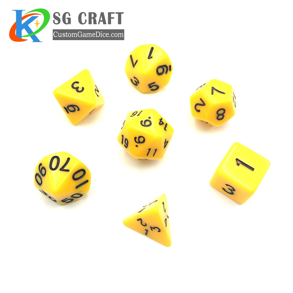 Pearlized Effect Multiple Dice Set Polyhedral Dice Set Dnd Rpg Mtg Role Playing Dragons Game Dice Set