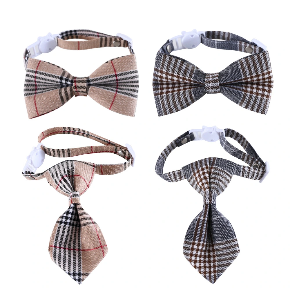 Individuelle Multi-Muster Verstellbare Schnalle Hunde Zubehör Pet Bowknot Krawatte