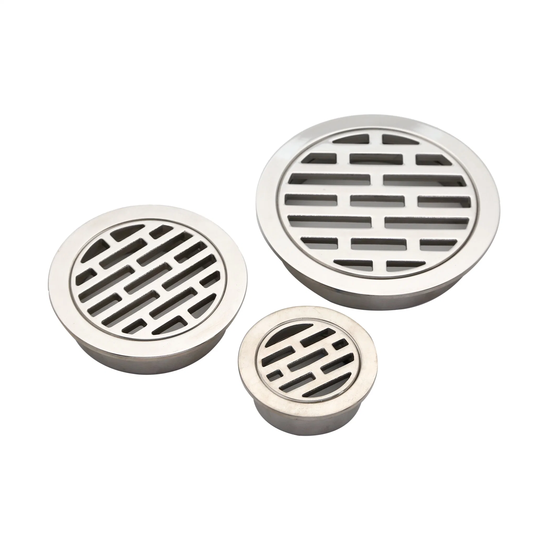 Customs Stainless Steel AISI304 Bathroom Furniture Accessories Floor Drain