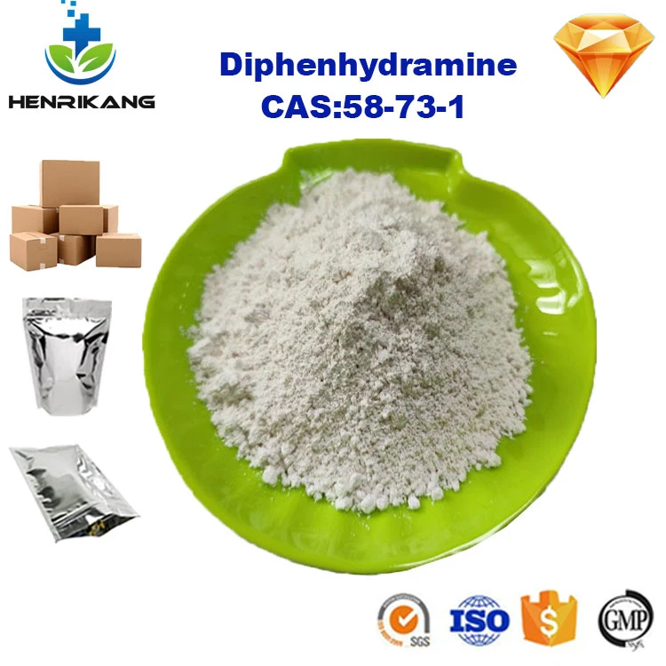 Pharmaceutical Chemicals Diphenhydramine Powder CAS 58-73-1 Material Purity Diphenhydramine