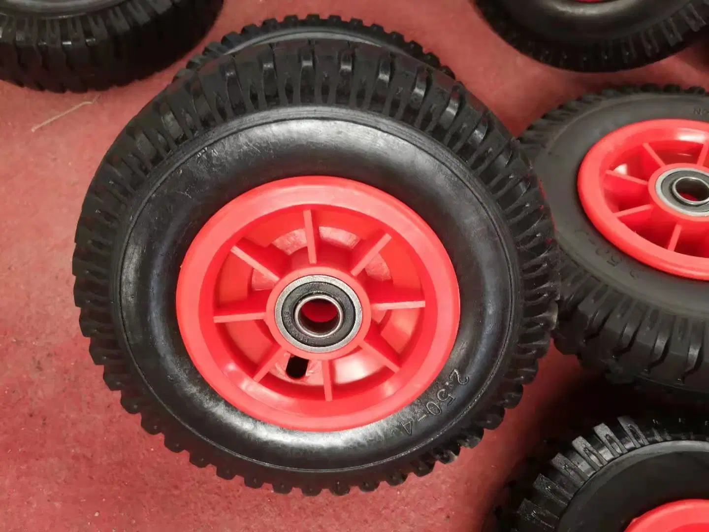 2.80/2.50-4 PU Foam Trolley Wheel