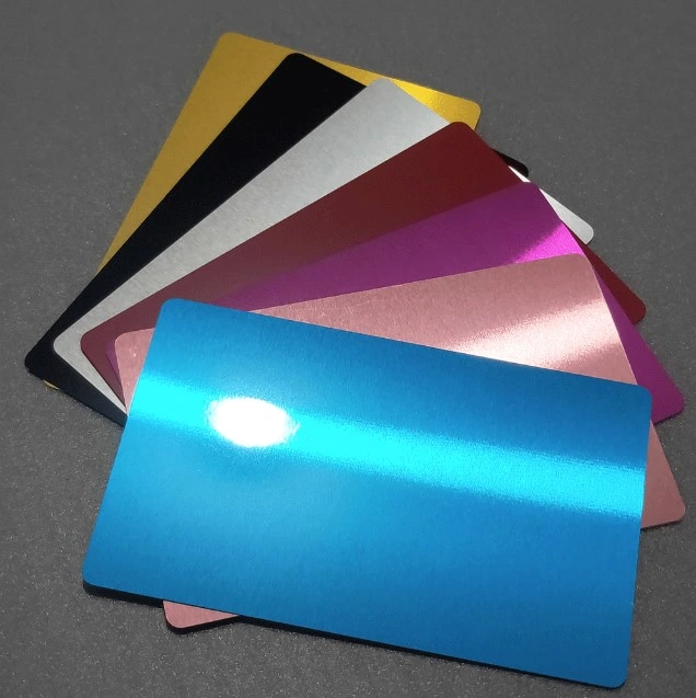 Manufacture Custom Metal Cards Wholesale High Quality Credit Name Cards