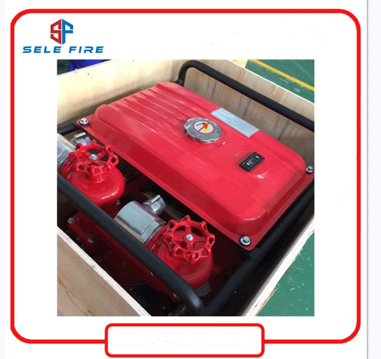 Portable Mobile Fire Pump with 25HP Diesel Engine