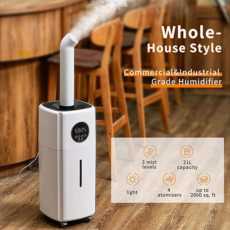 Home Appliance Humidifier with Power 110W Big Water Tank Capacity 21L Fro Home Factory Use