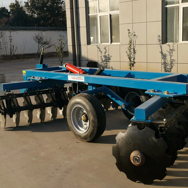 Agricultural Equipment Heavy Duty 120HP Tractor Mounted 36PCS Disc Harrow for Sale