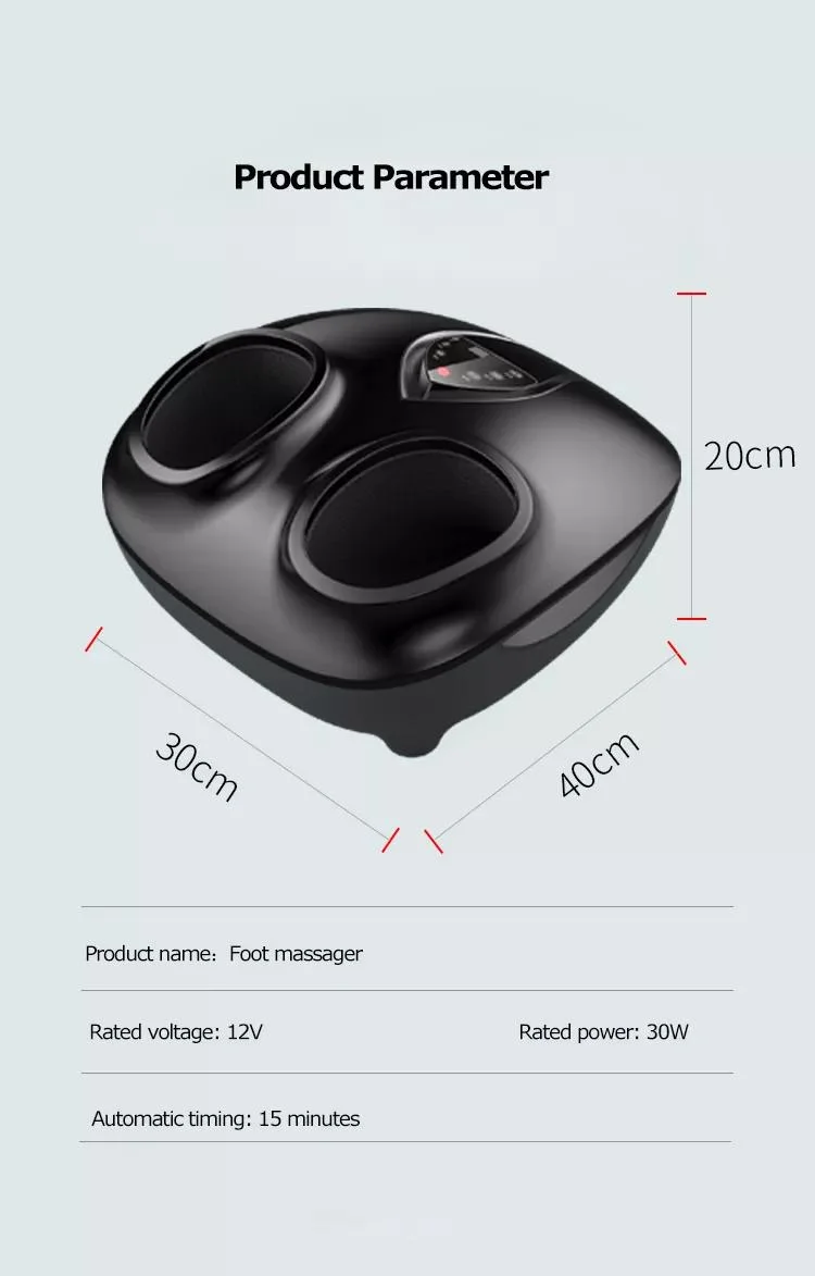 Good Price Electric 3D Infrared Shiatsu Air Compression Foot Massage