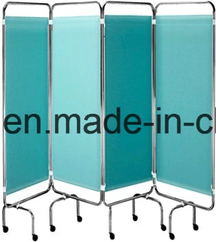 Stainless Steel Mobile Folding Hospital Ward Screen