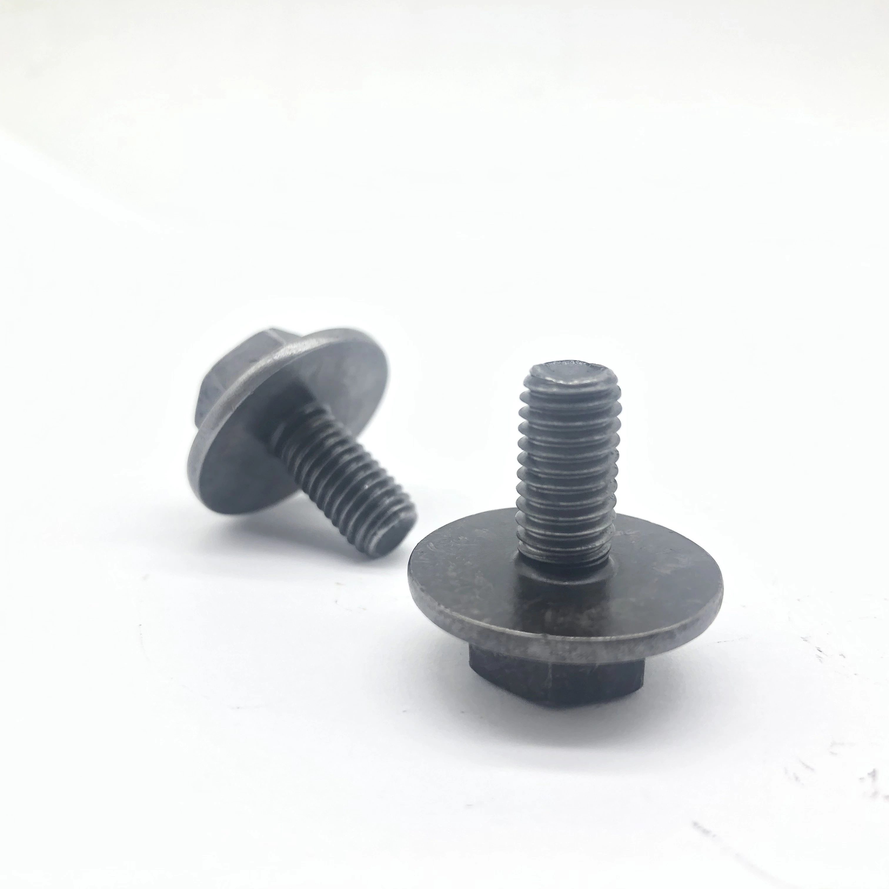 Large Flange Hex Bolt Hex Screw with Collar