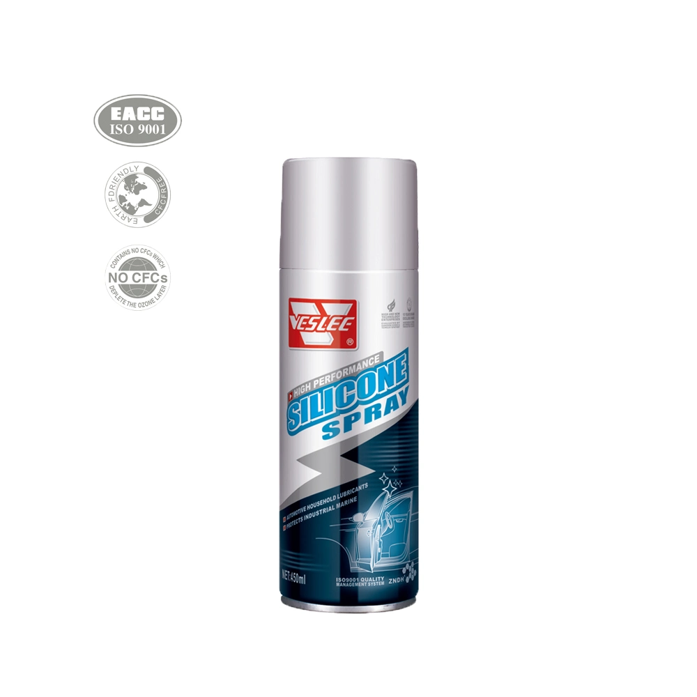 Oil Based Car Care Aerosol Grease Silicone Lubricant Spray