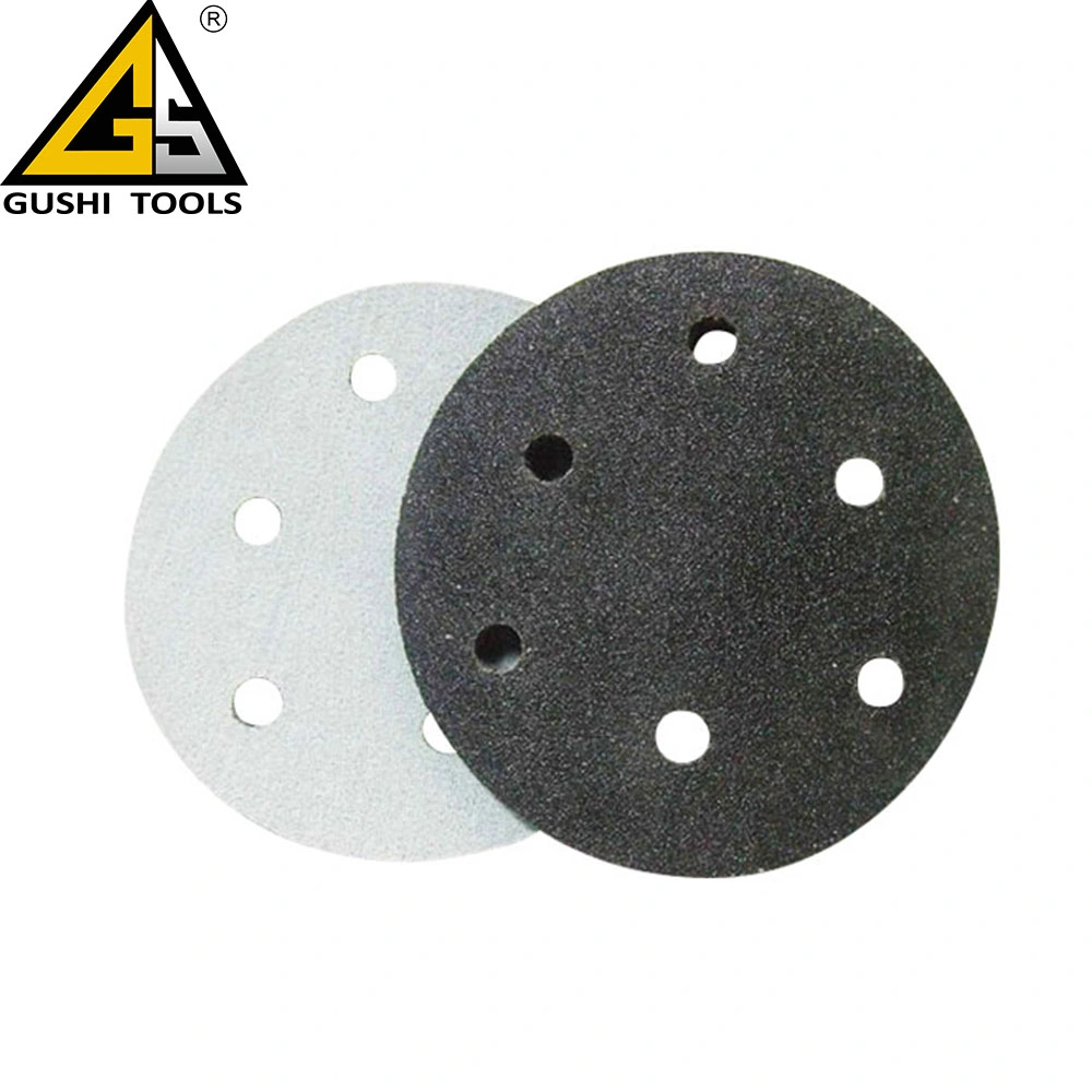 Factory Wholesale/Supplier Abrasive Tools 4"-9" Psa Abrasive Sanding Disc for Wood