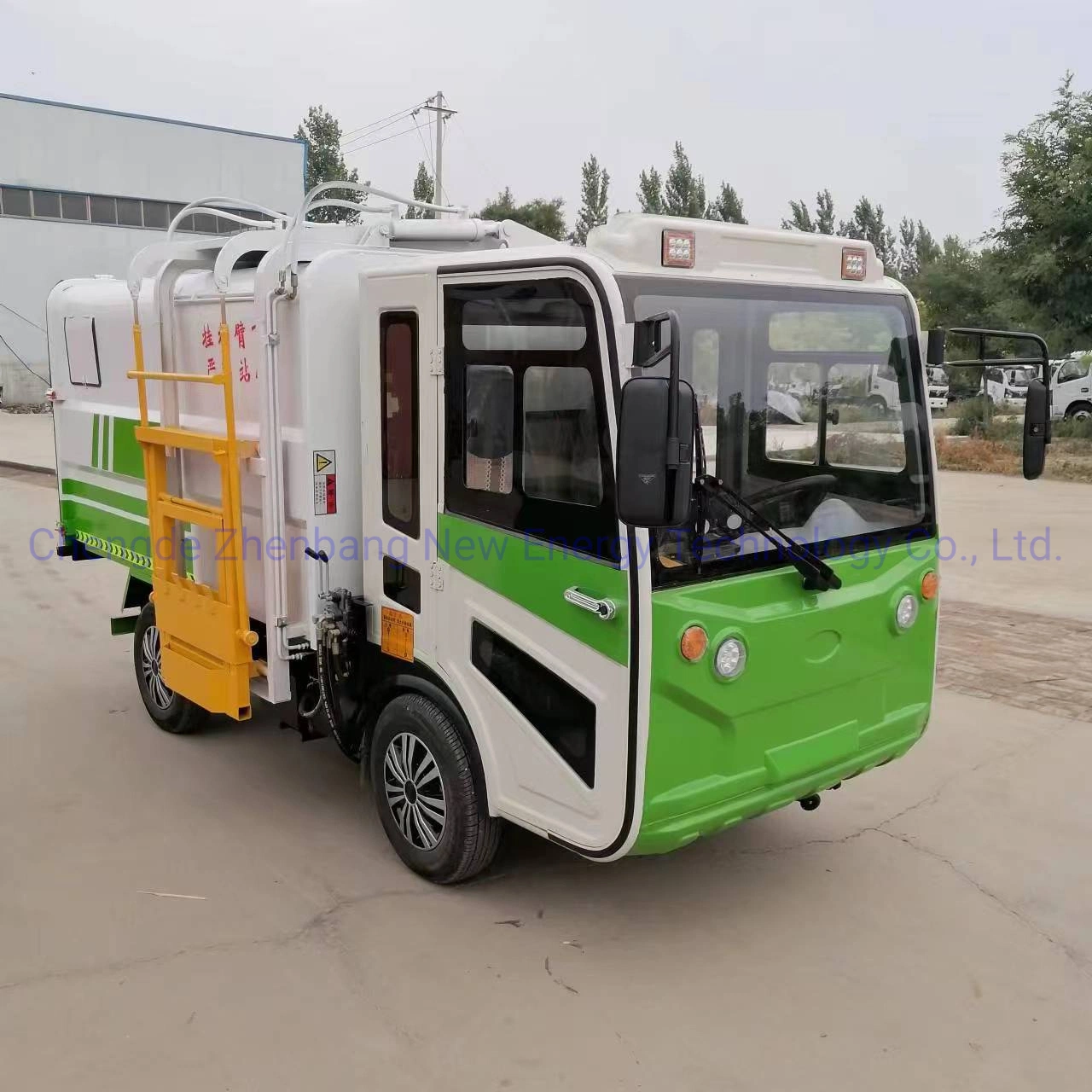 Fully Enclosed Garbage Truck Electric Trash Collect Vehicle Garbage Truck Waste Disposal Truck Garbage Automatic