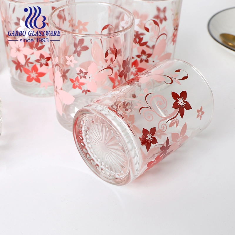 Promotion Festival Gift Cheap 4PCS Ashtray Glass Cup Set with OEM Design